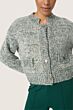 Soaked Kamelia Cardigan Rain Forest Melange