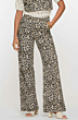 Geisha Jeans Leopard Print Sand Leopard