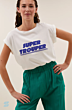 By Bar Thelma Super Trouper Top Off White