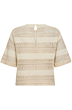 Co'couture CarlyCC Crochet Blouse Bone