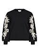 Object Joana Knit Pullover Black Sandshell Details
