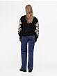 Object Joana Knit Pullover Black Sandshell Details