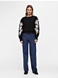Object Joana Knit Pullover Magnet Black Details