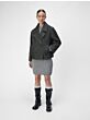 Object Keily Short Jacket Medium Grey Melange