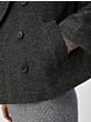 Object Keily Short Jacket Medium Grey Melange