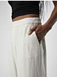 Object Sanne Aline Wide Pants Noos Sandshell