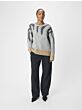 Object Ruba Knitt Long Sleeve Light Grey Melange