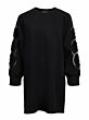 Object Dorina Sweat Dress Black