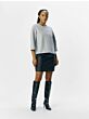 Object Roella Sweat Top Light Grey Melange