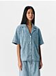 Object Mirwa Denim Shirt Light Blue Denim