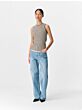 Object Kristi Knit Top Sandshell