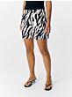 Object Alba Lisa Wide Shorts Sandshell Black Zebra
