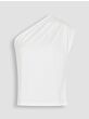 By Bar Tyle Jersey Top Off White