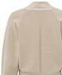 Yaya Cardigan V-Neck Aluminium Beige