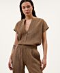 By Bar Amie Lurex Blouse Gold