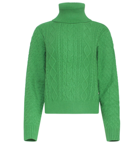 Smashed Lemon Sweater Green