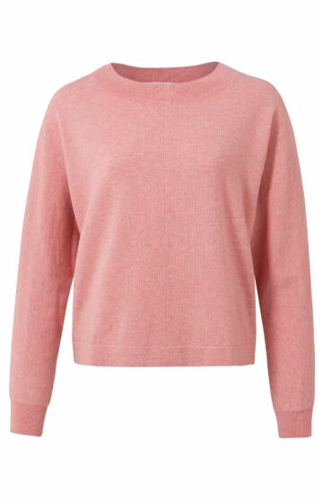 YAYA Batwing Sweater Vintage Pink