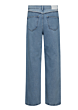 Co'couture Denim Block Long Jeans Denim Blue