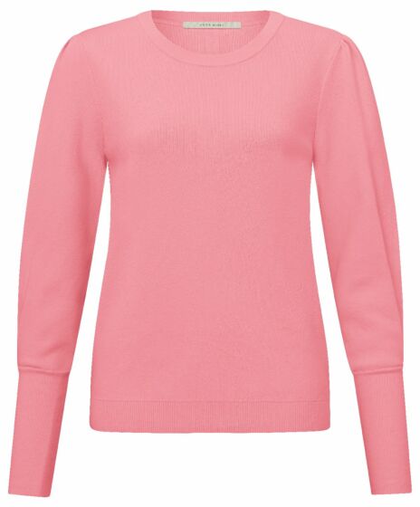 Yaya Sweater Round Neck Morning Glory Pink
