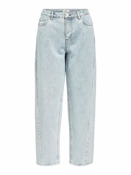 Object Moji Yulian Barrel Jeans Light Blue Denim