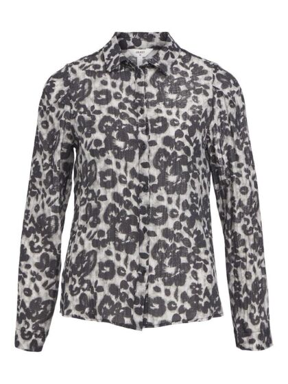 Object Ruth Regular Shirt Fair Black