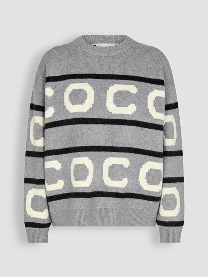 Co'couture RowCC Logo Knit Light Grey