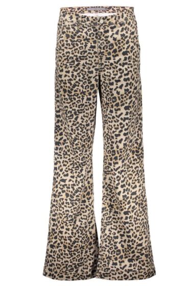 Geisha Jeans Leopard Print Sand Leopard