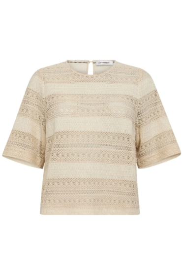 Co'couture CarlyCC Crochet Blouse Bone