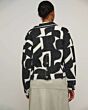 Rino & Pelle Bubbly Boxy Jacket Birch Word Art