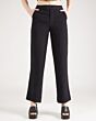 Object Sanne Aline Wide Pants Noos Black