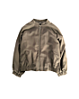 With Black Vanilla Bomber Jacket Desert Taupe Mel