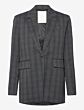 MSCH Calile Loose Blazer Dark Grey