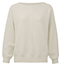 Yaya Boatneck Sweater W White