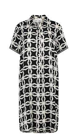 Nukus Marloe Dress June Black Off White