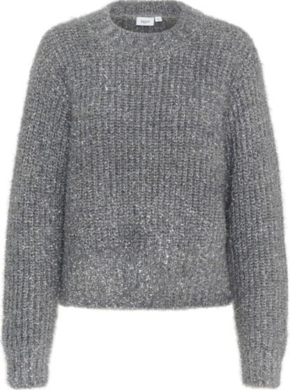 Saint Tropez Halfa Pullover Silver