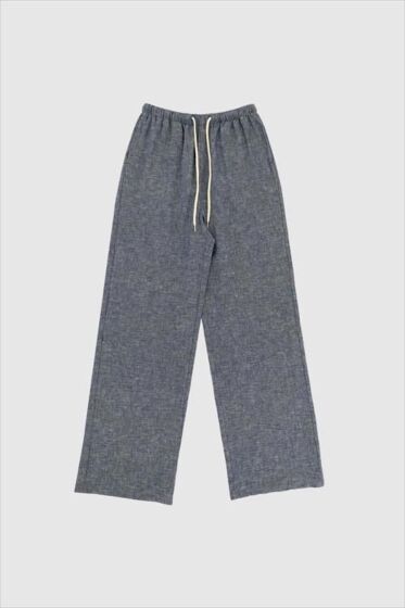 With Black Brina Pant Chambre Blue