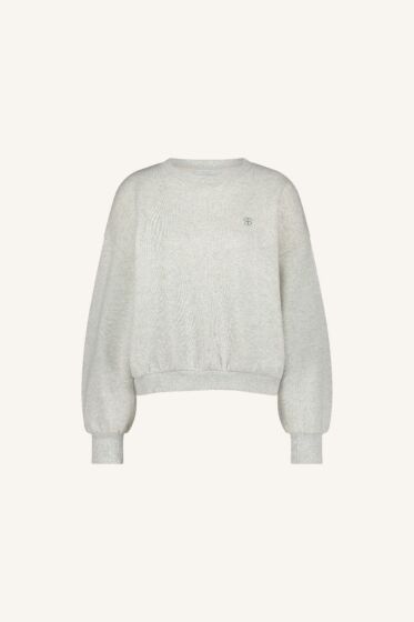 By Bar Bibi Boogie Sweater Light Grey Melee