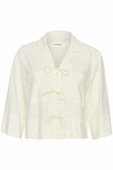 Soaked Elia Shirt Whisper White