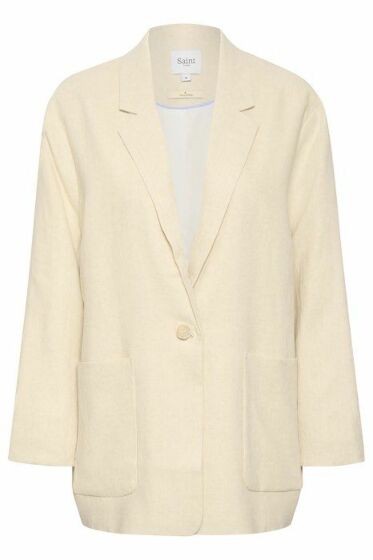 Saint Tropez Estelle Blazer Fog Melange