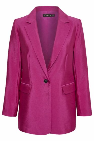 Soaked Jacinta Blazer Fuchsia Red