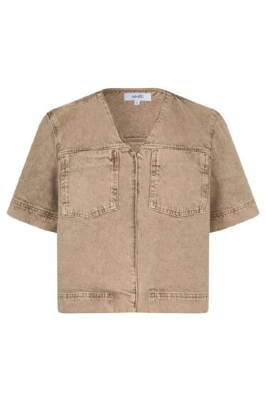MbyM Reela Blouse Beige Washed Denim