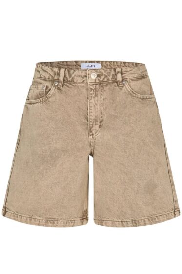 MbyMSanira Shorts Beige Washed Denim