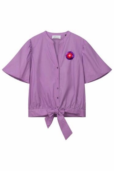 Pom Blouse Lilac Purple