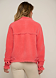 Rino en Pelle Sancho Jacket Fringes Coral