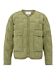 YAYA Short Quilted Jacket Pockets Olive
