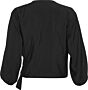 Msch Audia Wrap Top Black