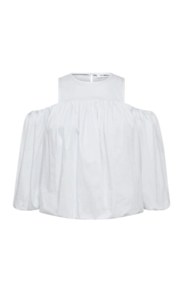 Co'couture SannaCC Balloon Blouse White