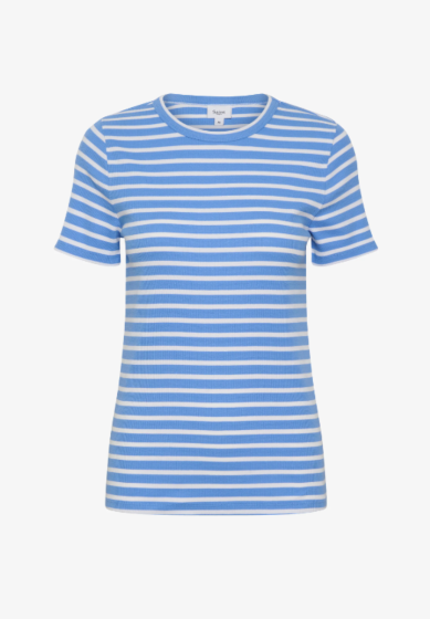 Saint Tropez Aster Stripe Shirt Ultramarine