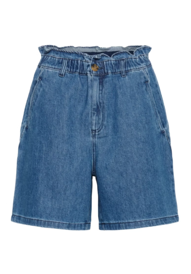 Saint Tropez Kayo Shorts Medium Blue Denim