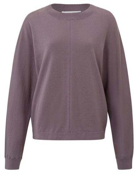 YAYA Batwing Sweater Moonscape Purple